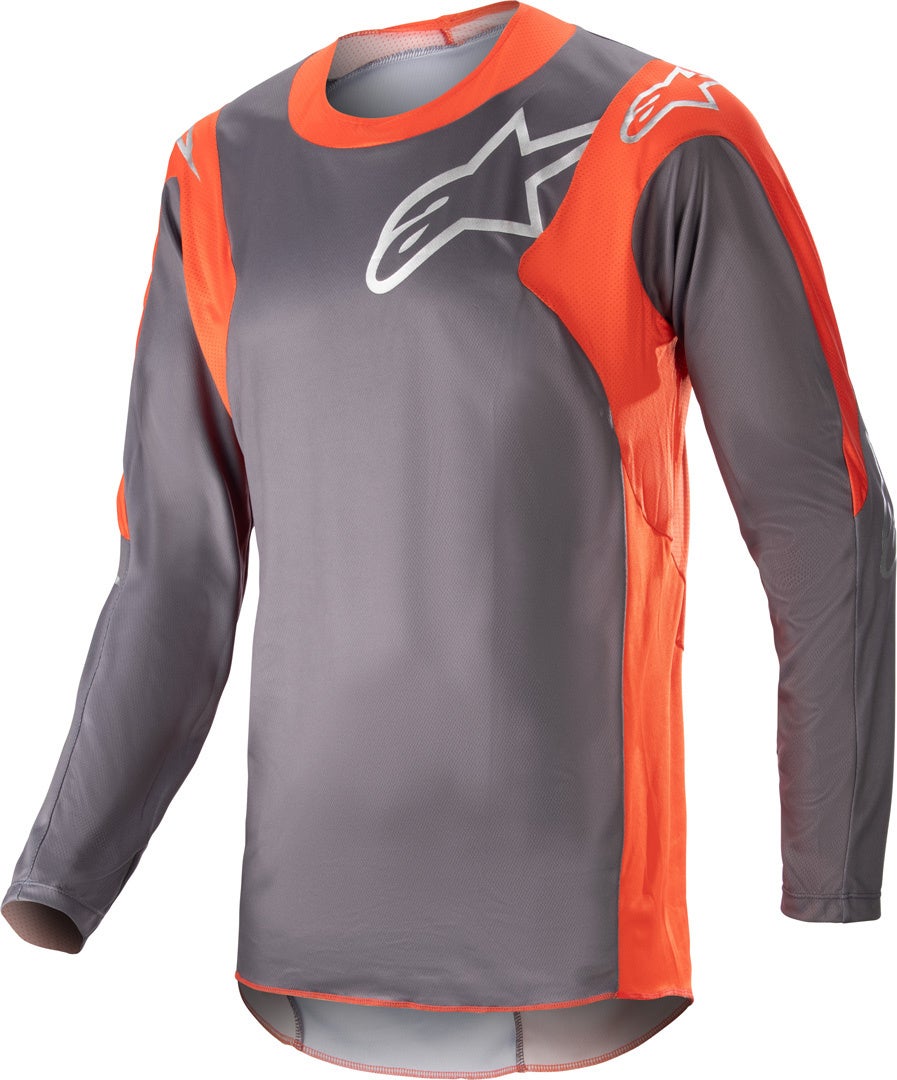 Alpinestars Racer Hoen Motocross Jersey grau/orange XL Abbildung 1