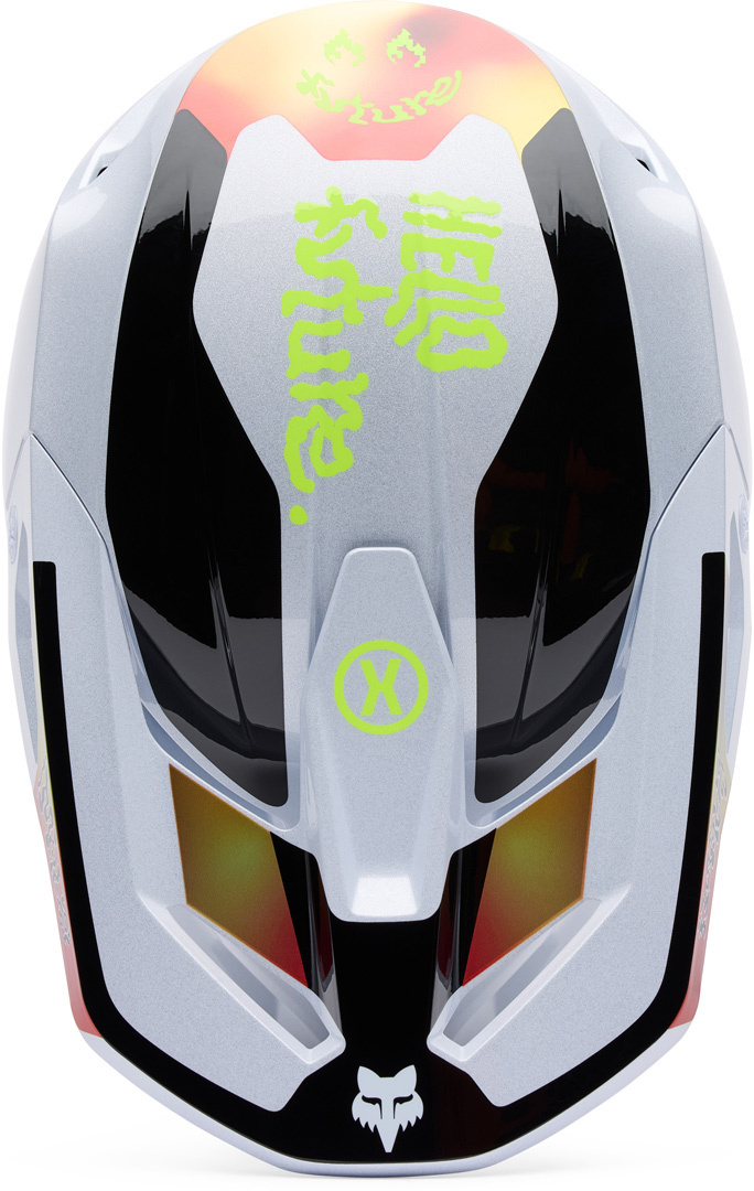 FOX V1 Hello Future Special Edition MIPS Motocross Helmet white XL (61/62) Figure 4