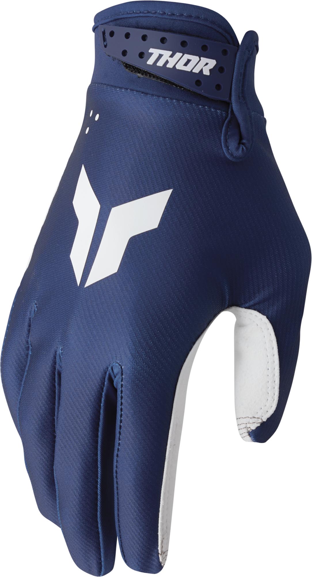 Thor Launchmode Split Youth Motocross Gloves navy S Figure 1