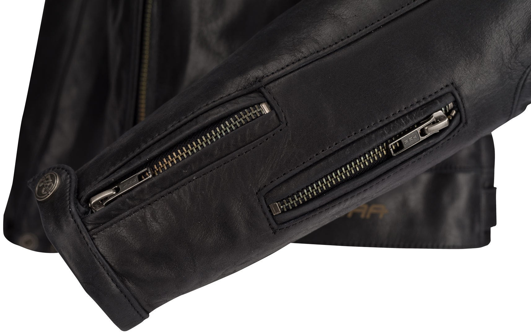 Segura Stripe Ladies Motorcycle Leather Jacket black/white 42 Figure 4