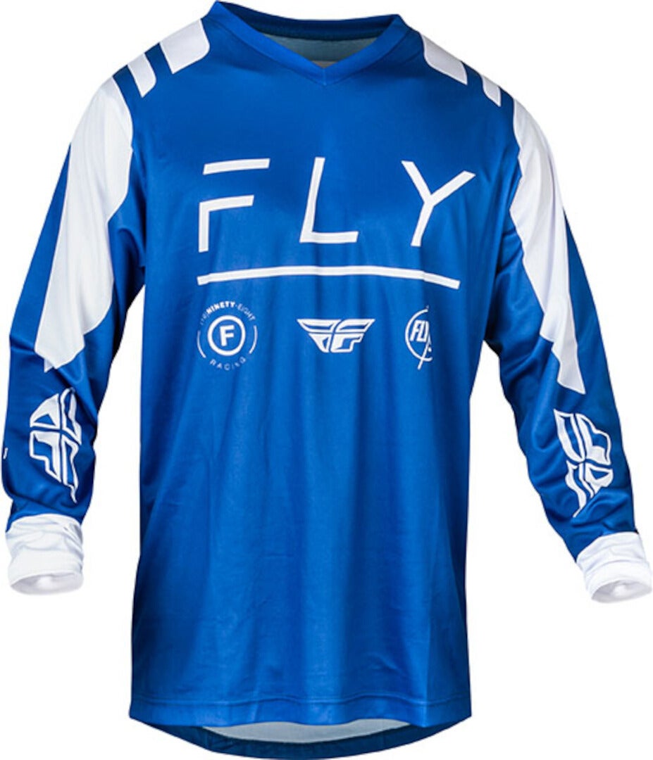 Fly Racing F-16 2024 Motokrosový dres modrobílá L Obrázek 1