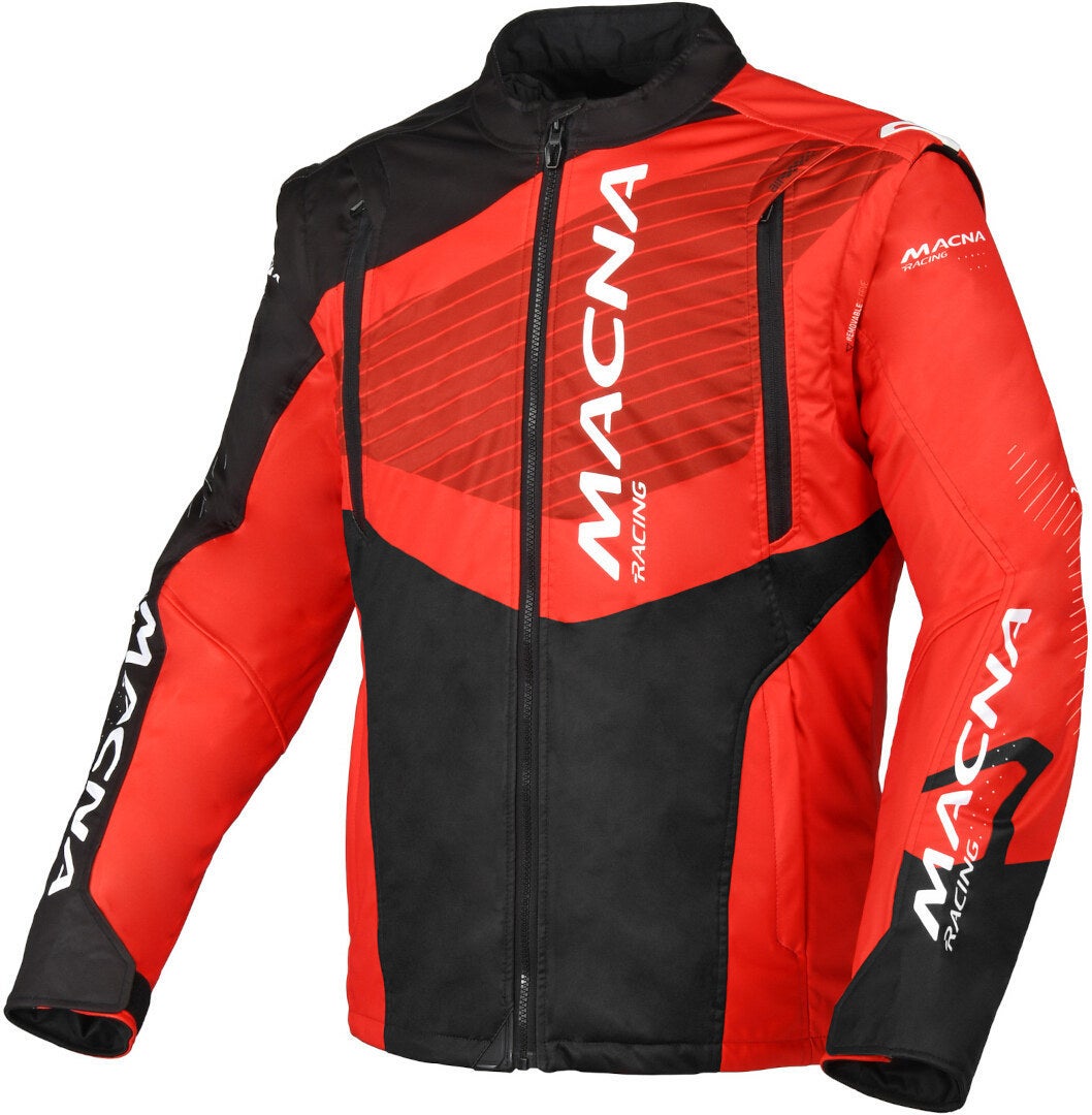 Macna Crest Motocross Jacke rot/schwarz 3XL Abbildung 1