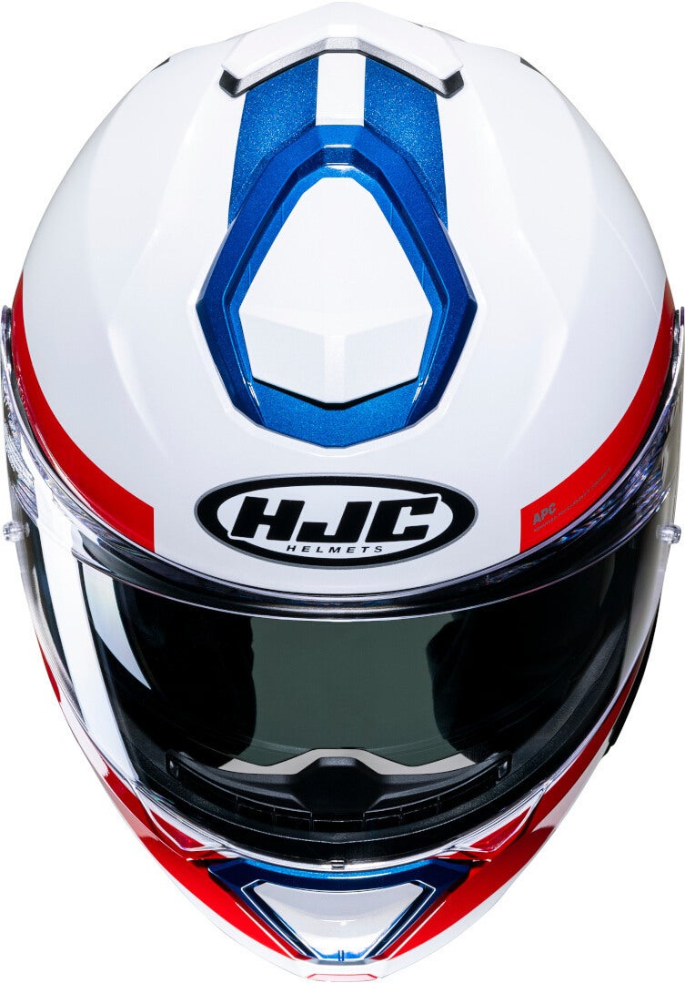 HJC i91 Bina Capacete branco/azul/vermelho L (58/59) Figura 3