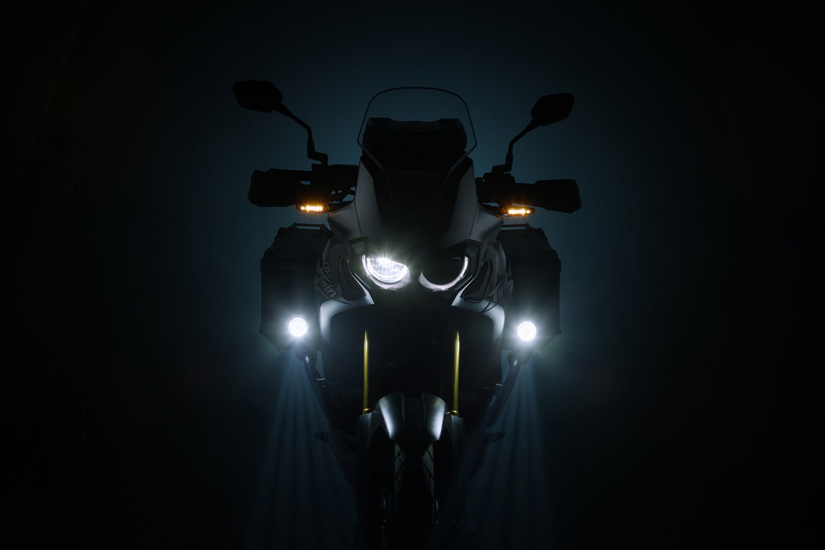 Kit abbaglianti SW-Motech EVO - Nero. Kawasaki Versys 650 (09-14). Figura 2