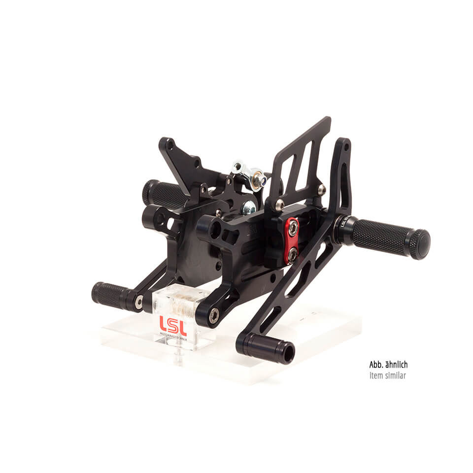 LSL 2-Slide Fußrastenanlage CBR600RR 07-, Racing/Revers, nur Rennsport Figur 1