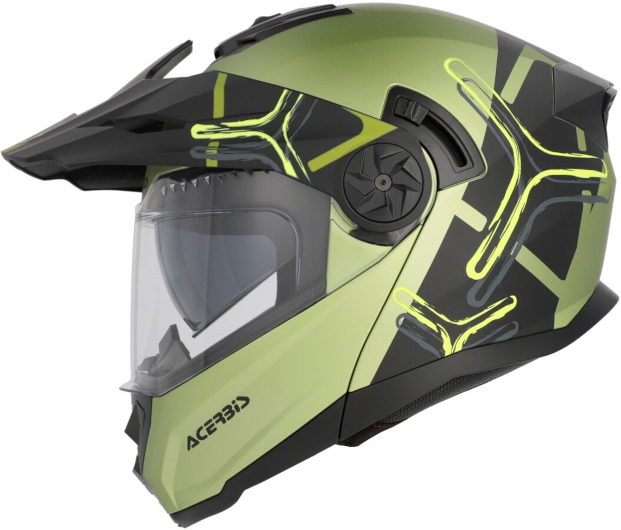 Acerbis Rider Graphic Шлем Чёрный/зелёный матовый XL (60/61) Рисунок 13