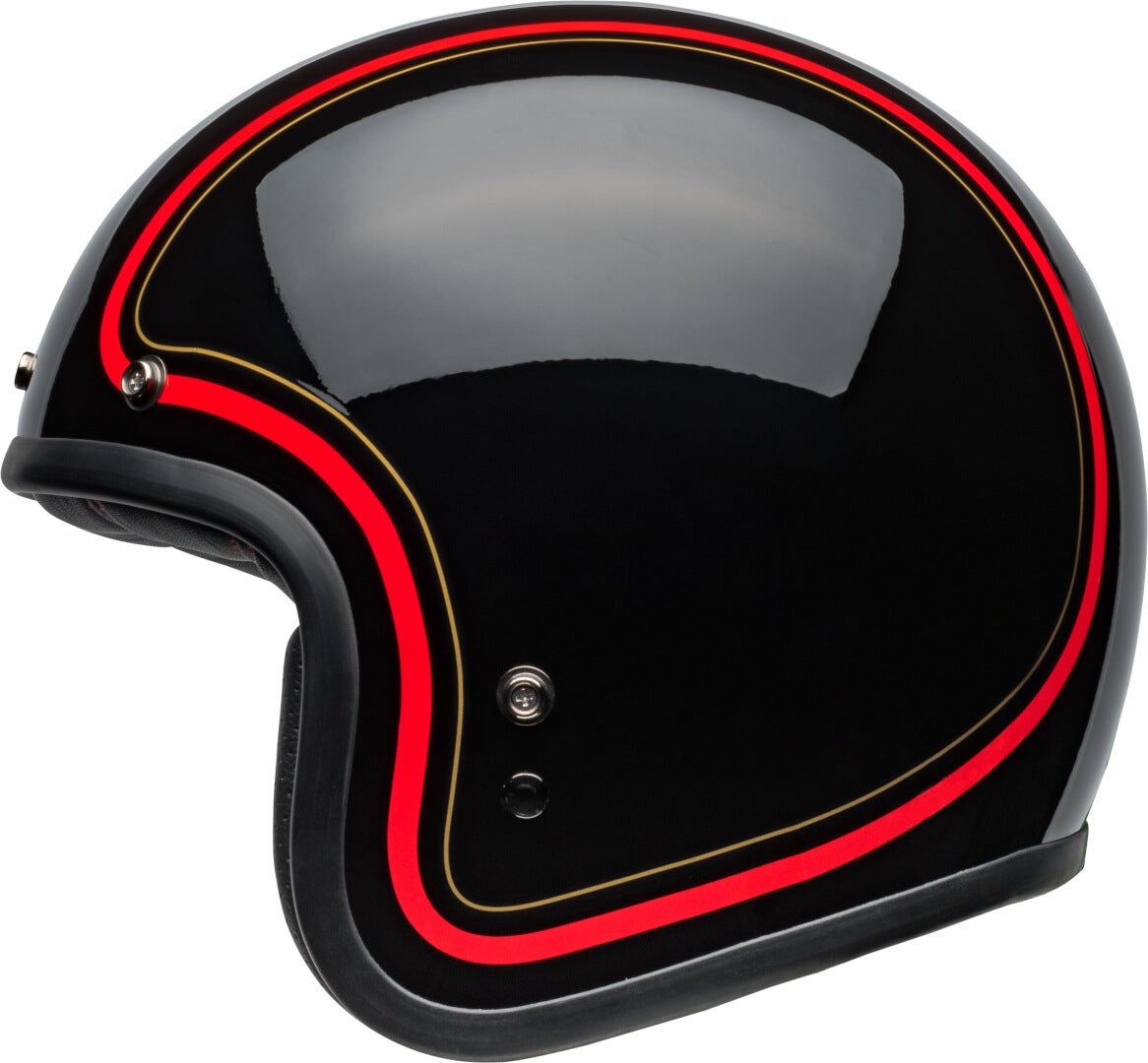 Bell Custom 500 Chief Jethelm schwarz/rot XL (61/62) Abbildung 5
