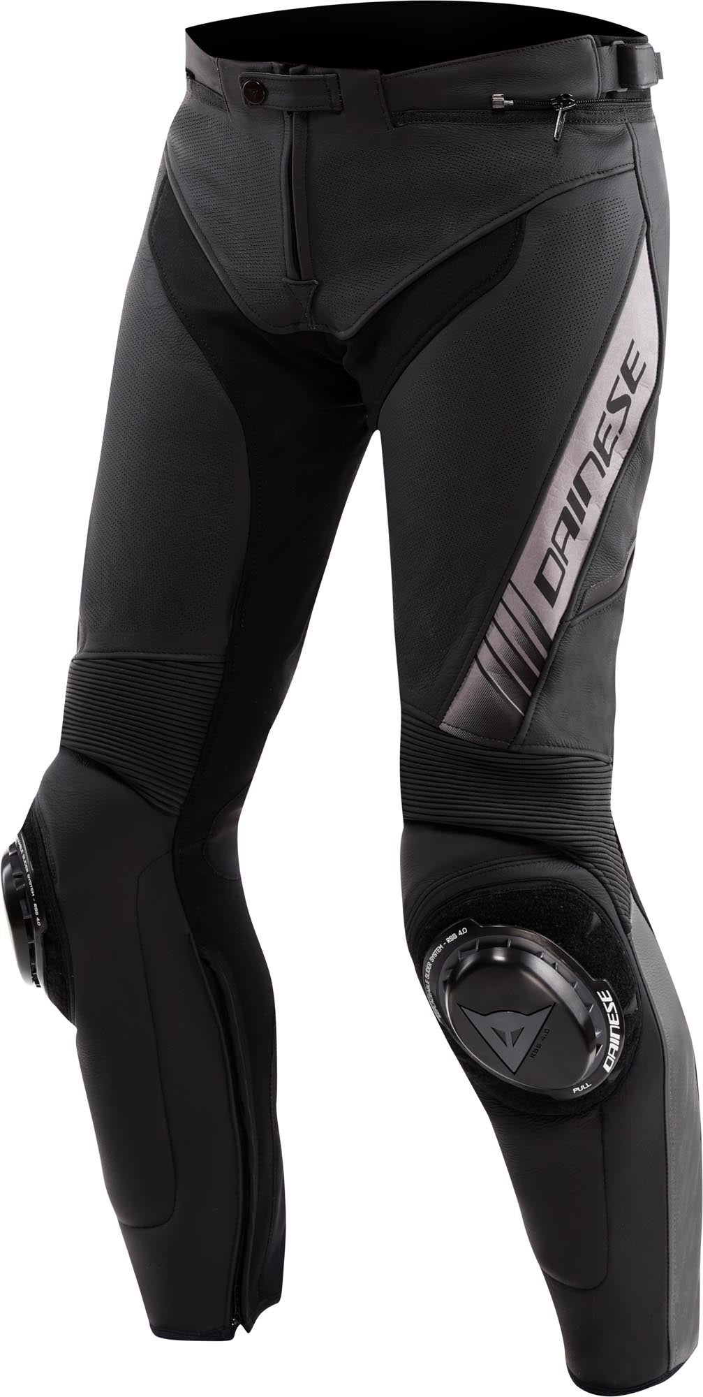 Dainese Super Speed Stripes S26 perforované kožené motocyklové nohavice 44 Obrázok 1