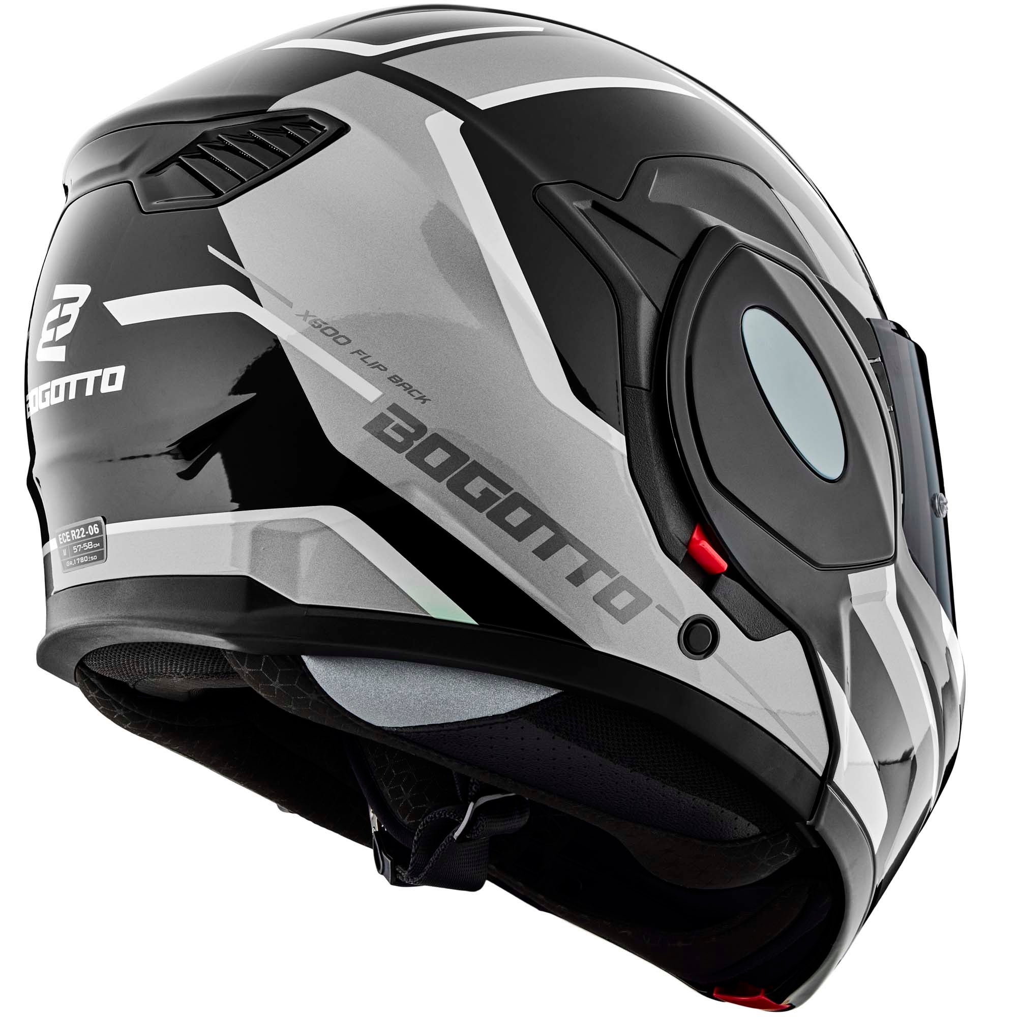Side view of Bogotto FS-X600 Vyda Helmet