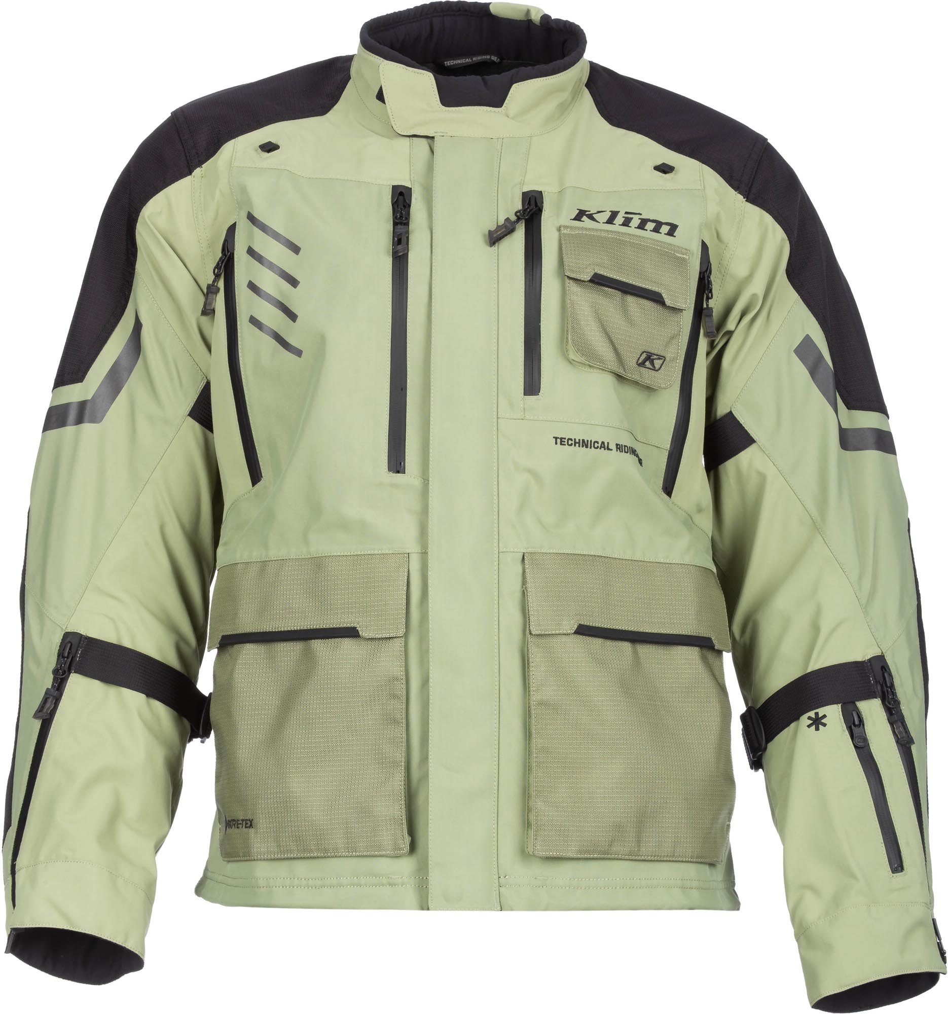 Klim Carlsbad Rogue Gore-Tex Jaqueta Têxtil de Motocicleta Azeitona/Verde L Figura 1