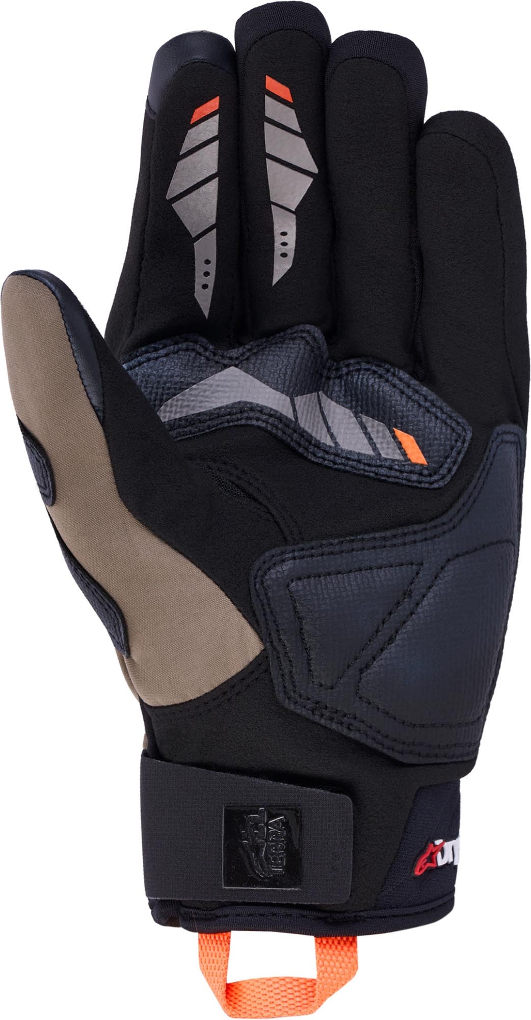 Alpinestars Maxdura Drystar wodoodporne rękawice motocyklowe /Brązowa/Szara 2XL Rysunek 2