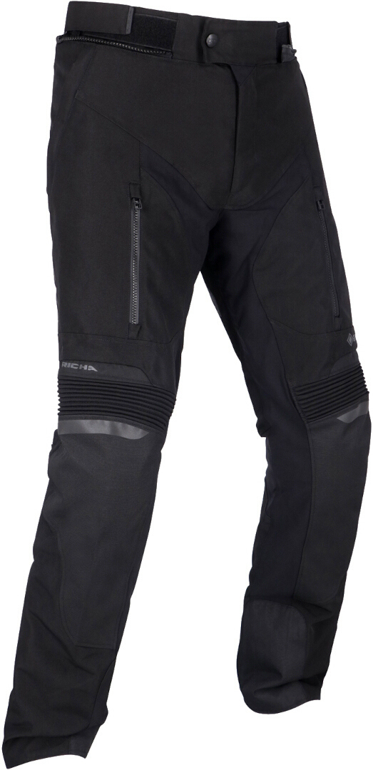 Richa Cyclone 2 Gore-Tex waterproof Motorcycle Textile Pants black Short S Figure 1