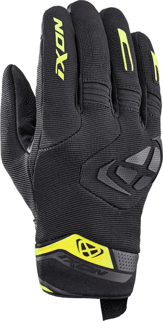 Ixon Mig 2 Motorrad Handschuhe schwarz/gelb 3XL Abbildung 1