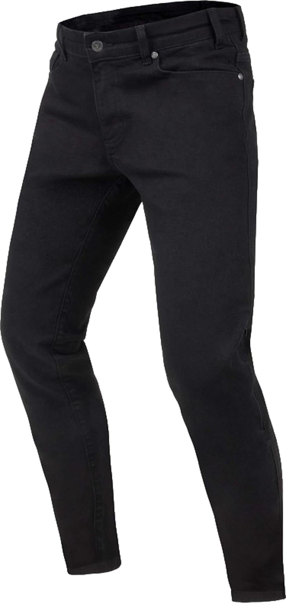 Rebelhorn Classic 3 Slim Fit Motorcykeljeans Sort 42/32 Figur 1