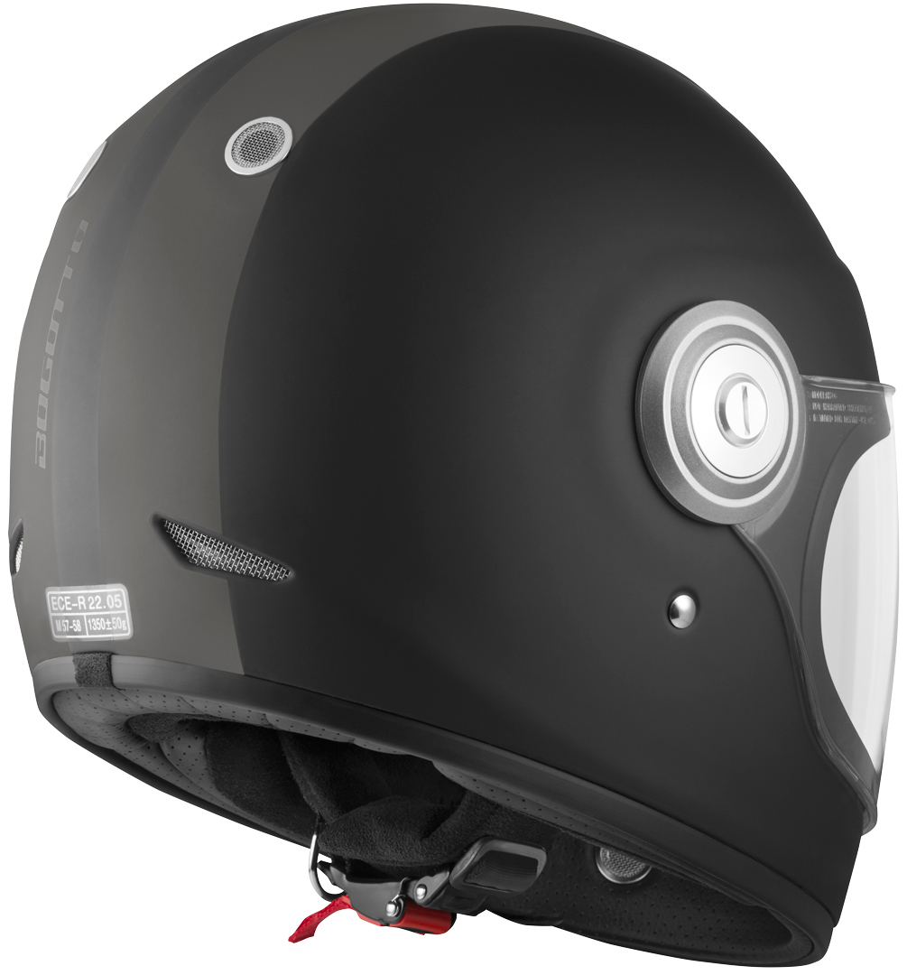 Bogotto V135 D-R2 Cască Negru mat/gri XL Figura 3