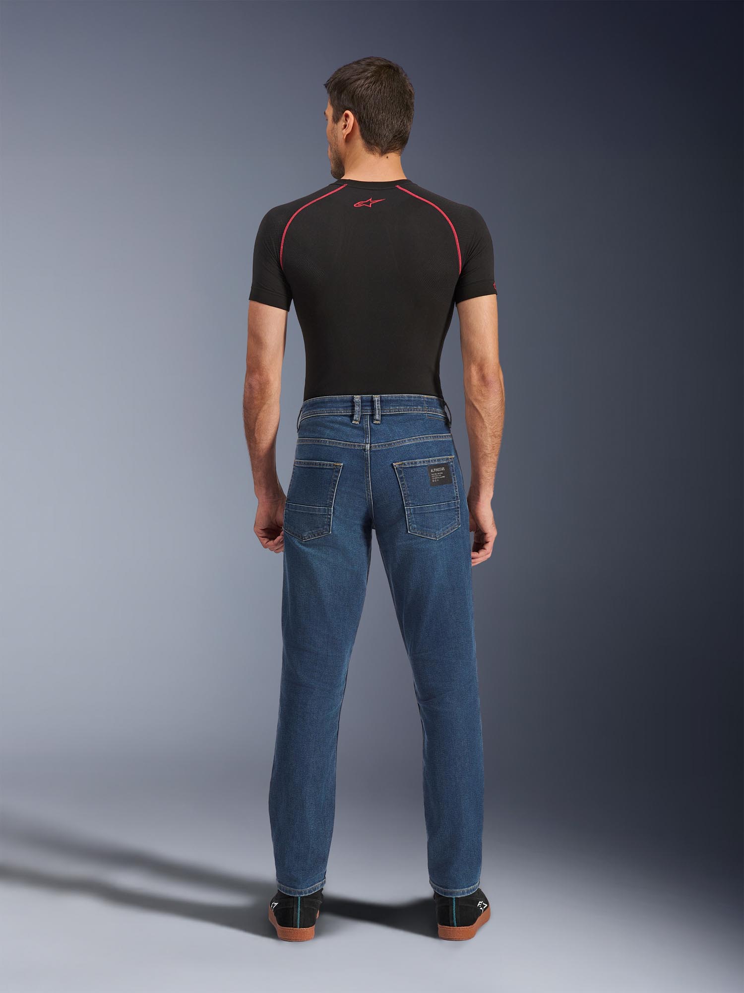 Side view of Alpinestars Flex-AST 5 Motorcycle Jeans
