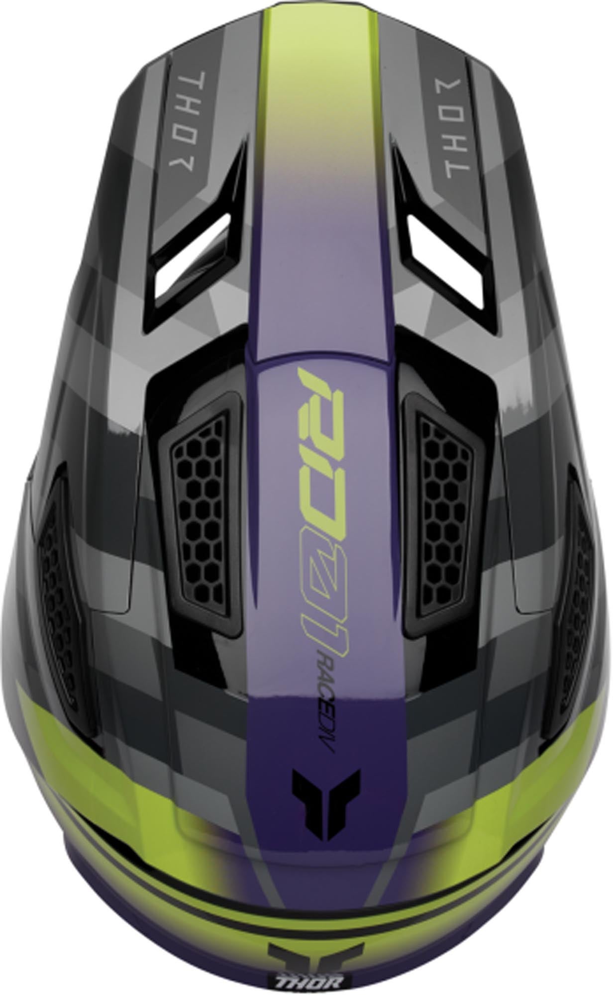 Thor Fleet Camber Casco da motocross nero/viola XL (61/62) Figura 4