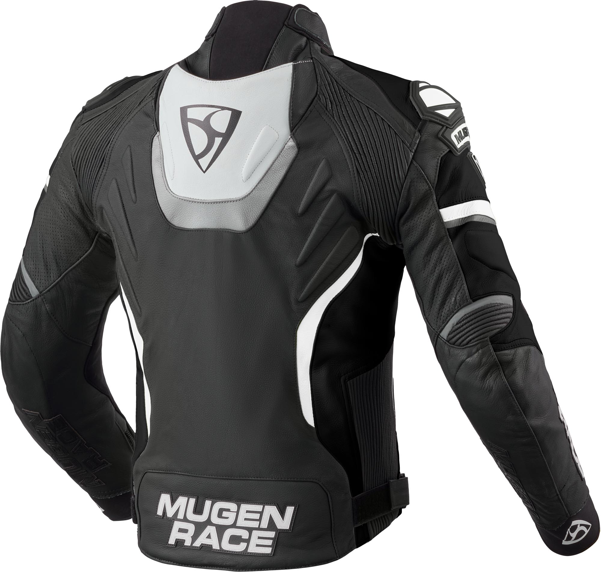 MUGENRACE Marcus Motorcycle Leather Jacket black/white 52 Figure 2
