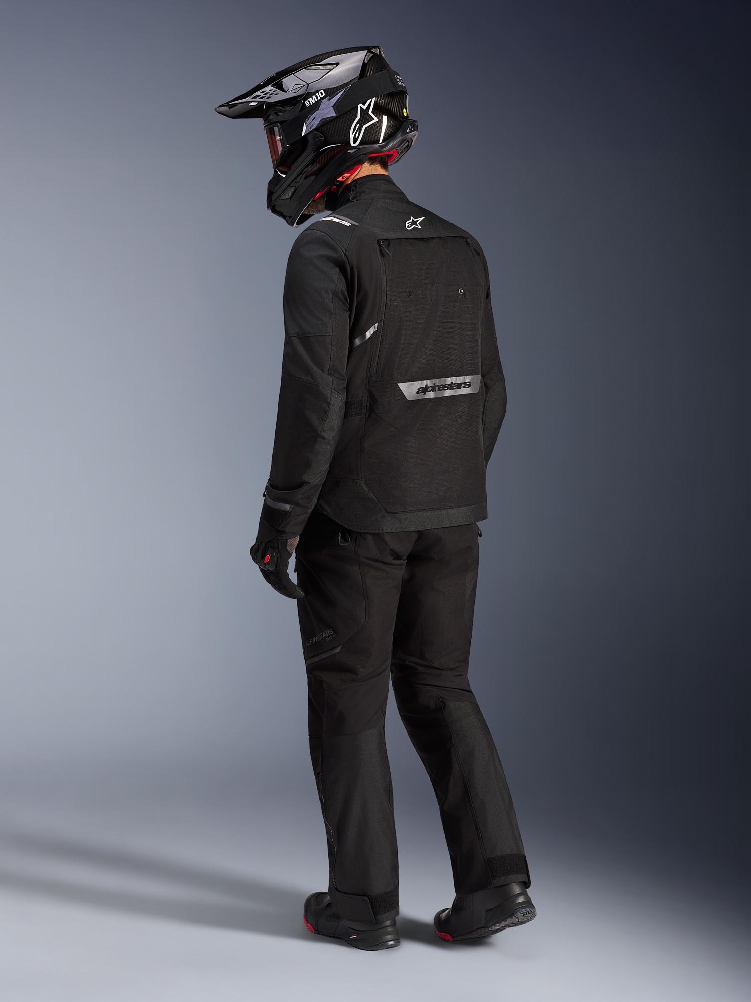 Alpinestars Cusco Drystar Veste textile moto imperméable noir 5XL Figure 11