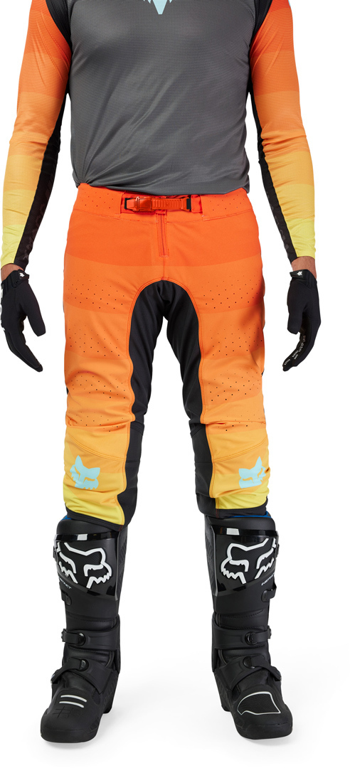 FOX Flexair Grid Motocross bukser sort/orange 32 Figur 8