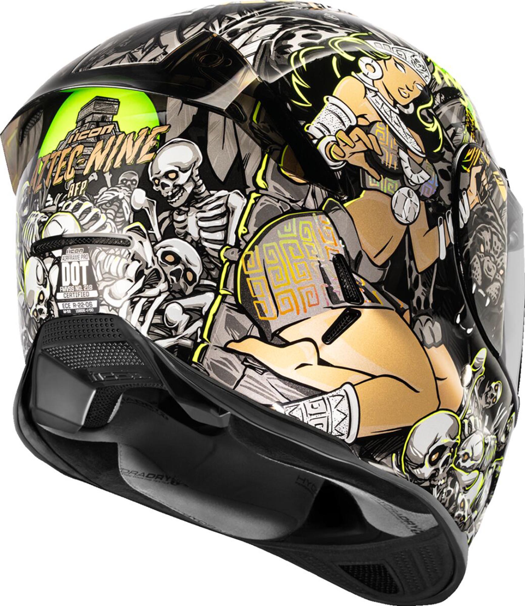 Icon Airframe Pro Aztec Nine 頭盔 S 圖 3