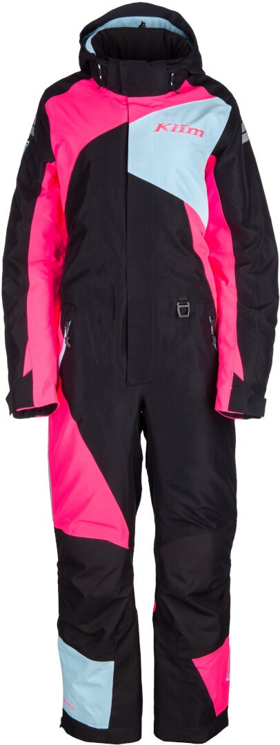 Klim Vailside Dame snescooterdragt i ét stykke sort/lyseblå/pink XL Figur 11