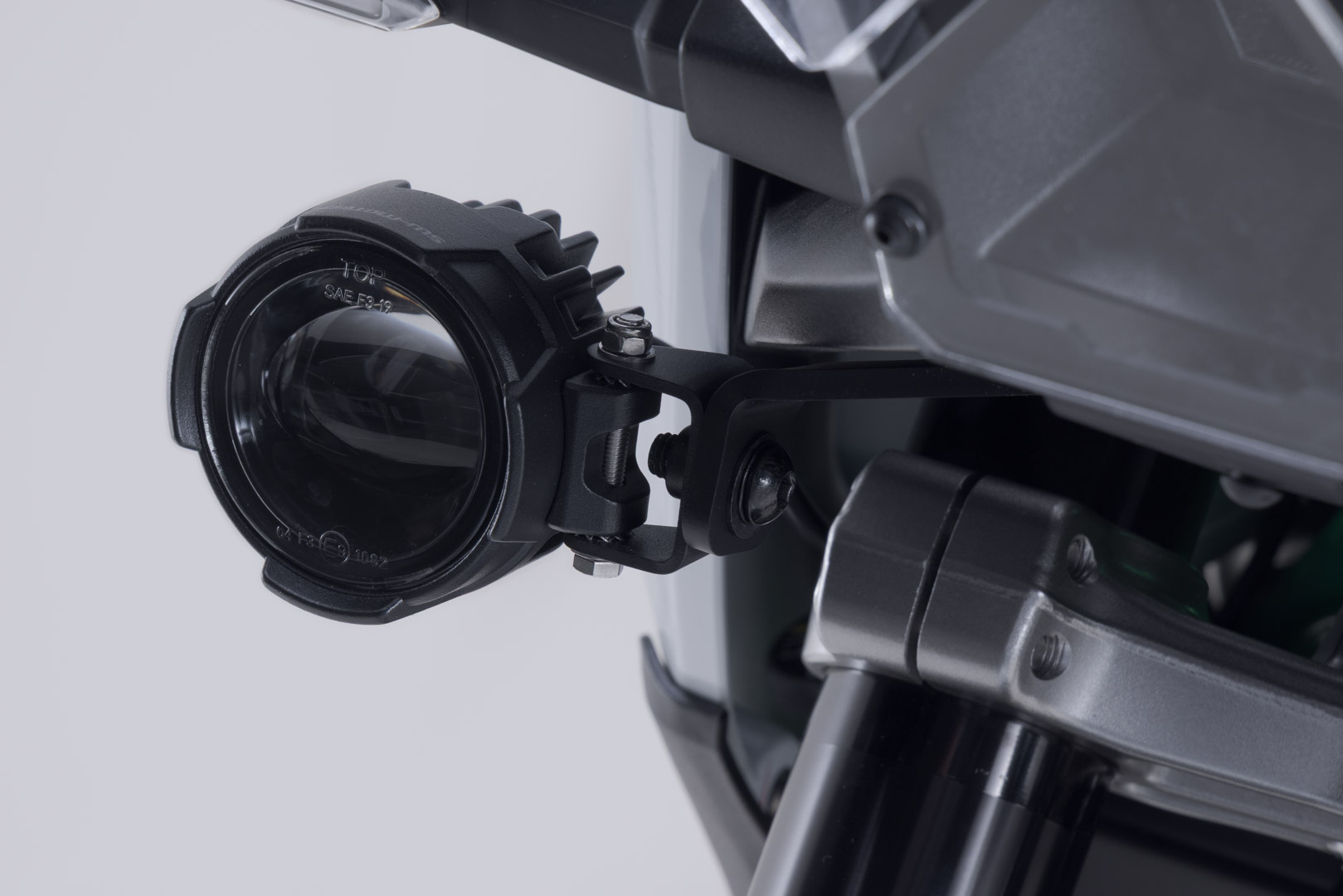 SW-Motech Light mounts - Black. Kawasaki KLE500 / KLE500 SE (26-). Figure 1