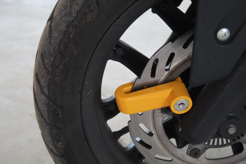 VECTOR Disc Mini Disc Lock - Ø10mm - Galben Figura 3