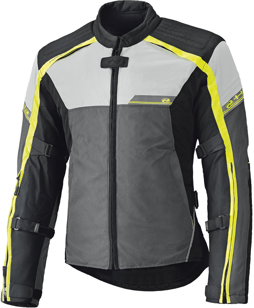 Held Renegade waterproof Motorcycle Textile Jacket grey/yellow L Figure 1