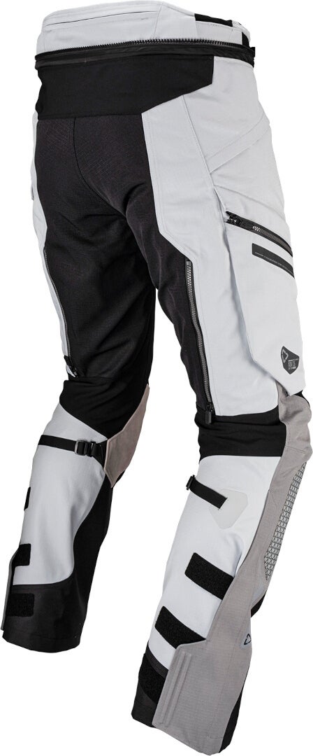 Leatt ADV DriTour 7.5 waterproof Motorcycle Textile Pants light grey/dark grey 3XL Figure 4