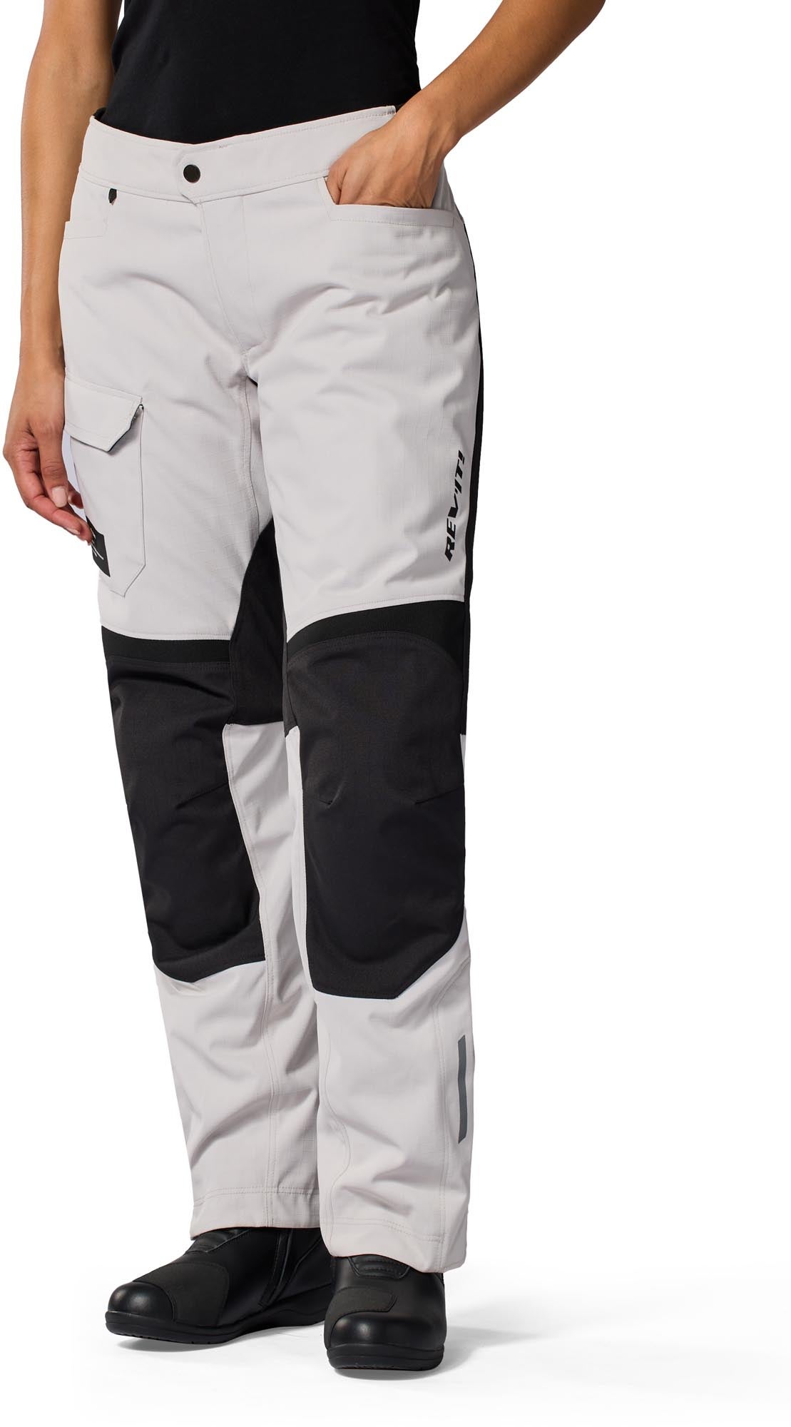 Revit Convergent Bicolor H2O waterproof Ladies Motorcycle Textile Pants 38 Figure 3