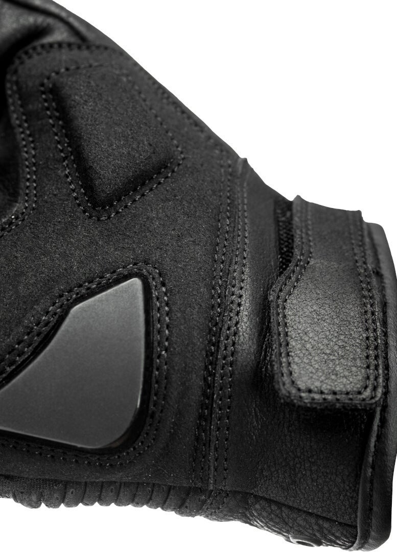 Pando Moto Onyx Black perforerede motorcykelhandsker Sort M Figur 3