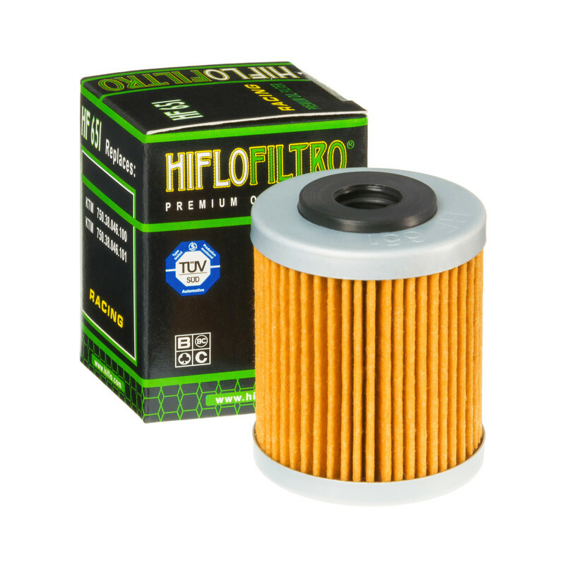 Hiflofiltro Oljefilter - HF651 Figur 2