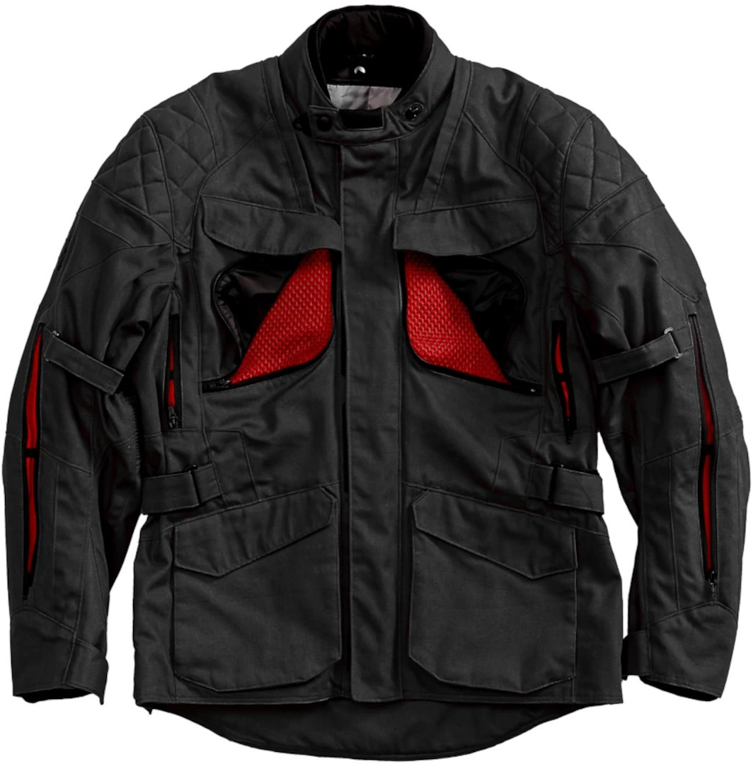 HolyFreedom Explorer Motorcycle Textile Jacket black L Figure 3