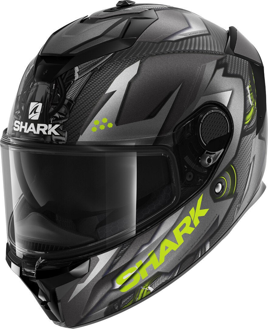 Shark Spartan GT Carbon Urikan Mat Casco carbonio/giallo M (57/58) Figura 1