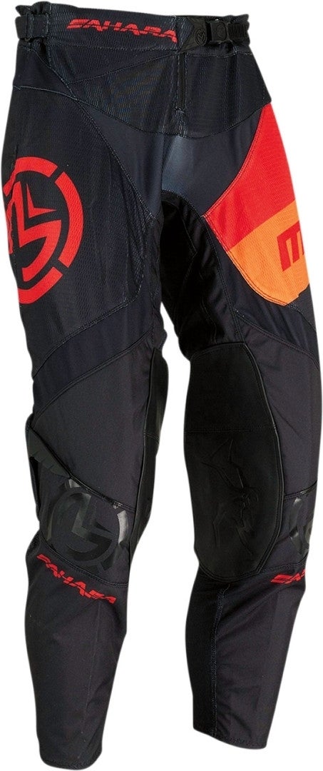 Moose Racing Sahara Racewear Motocross bukser sort/orange 32 Figur 1