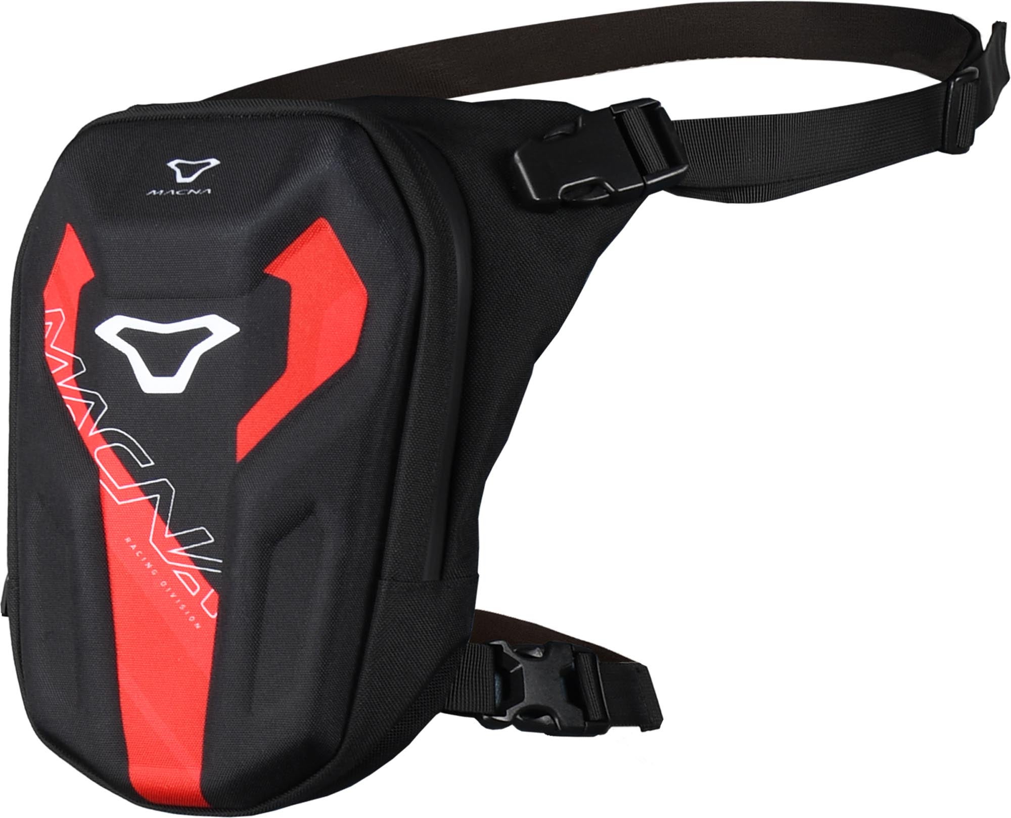 Macna Kerbley Leg Bag Negru/Roșu Figura 1