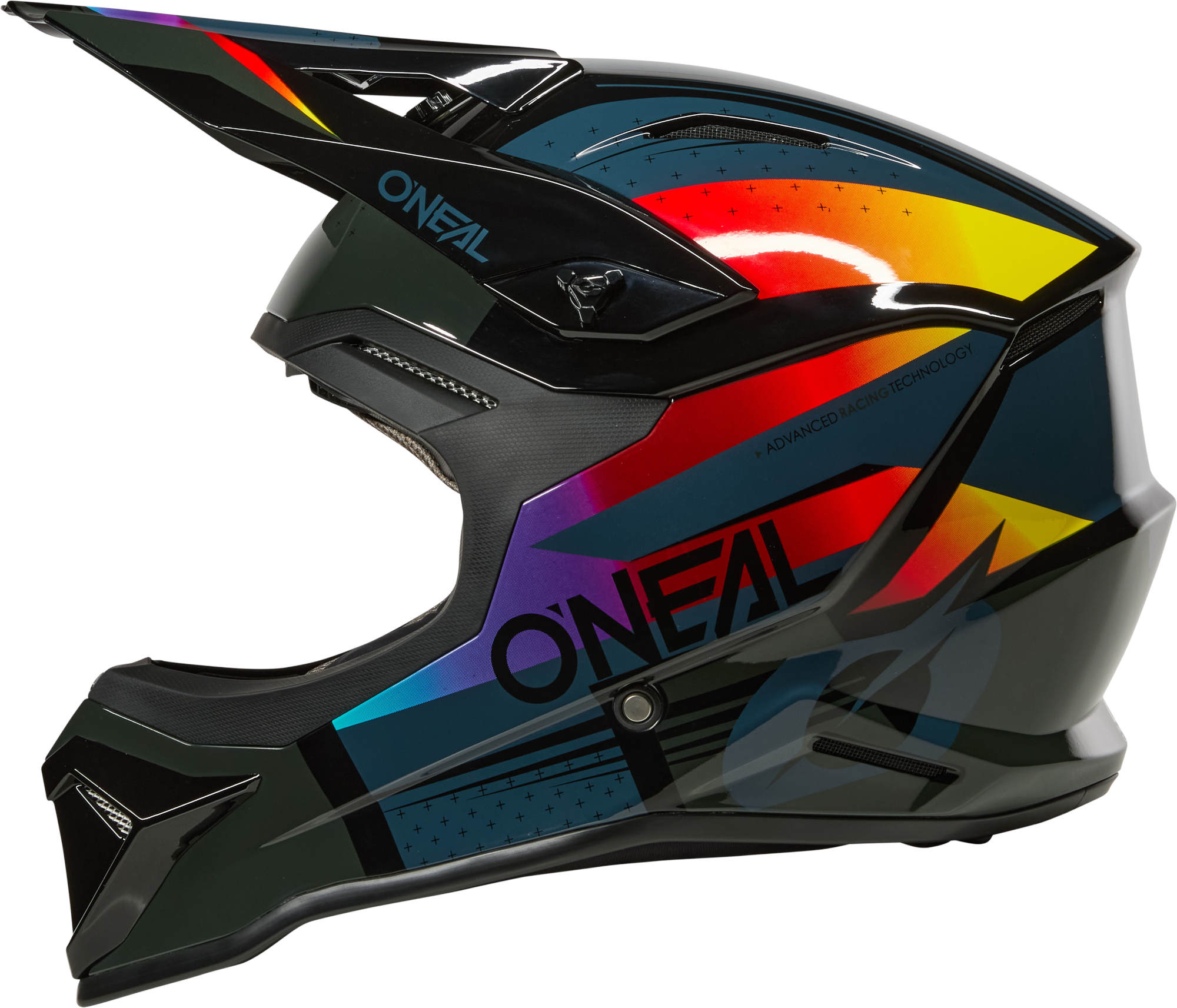 Oneal 1SRS RC Casco de motocross negro/multicolor S (55/56) Figura 5