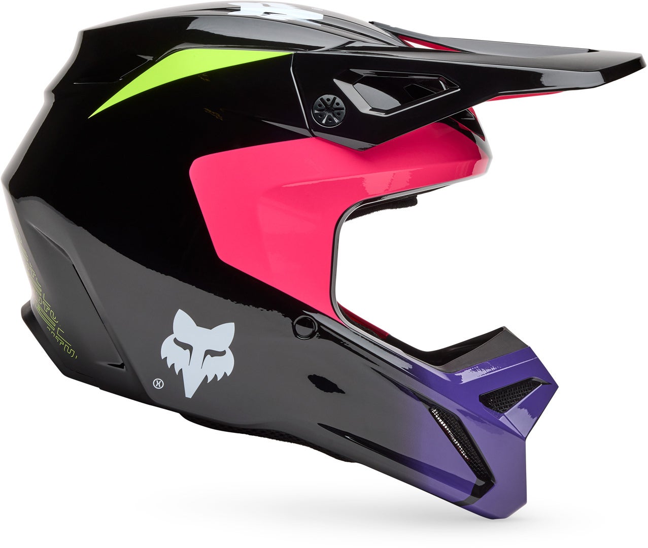 FOX V1 Elevated Casco da motocross giovanile rosa Y/L (52/53) Figura 7