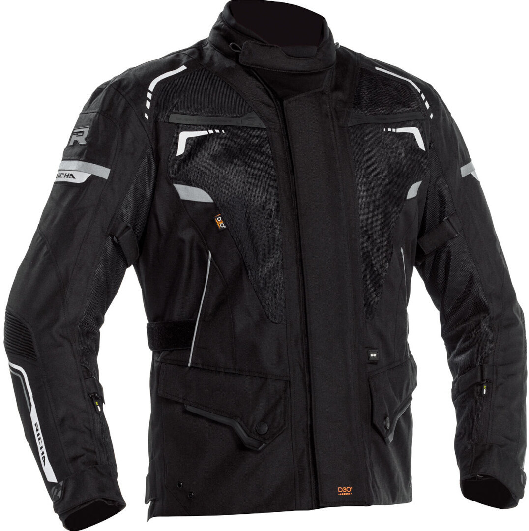 Richa Infinity 2 Mesh waterproof Motorcycle Textile Jacket black L Figure 1