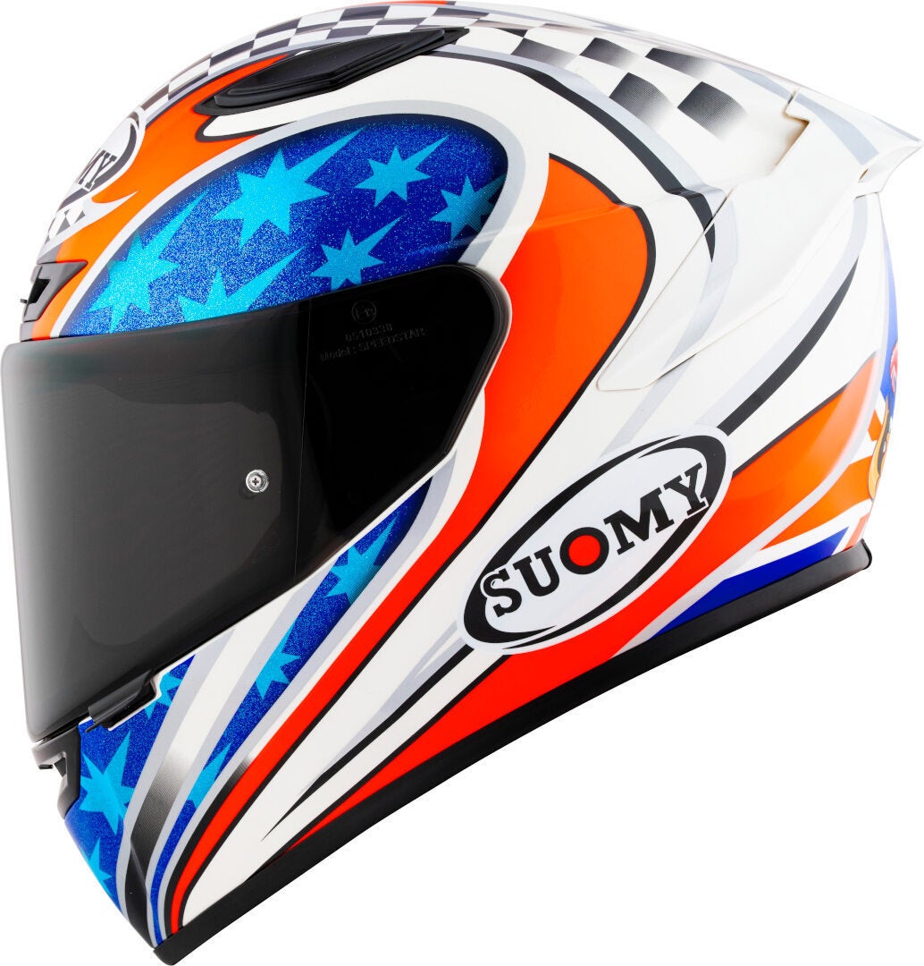 Suomy Track-1 Troy Bayliss Replica 2002 E06 Casco L (59/60) Figura 6