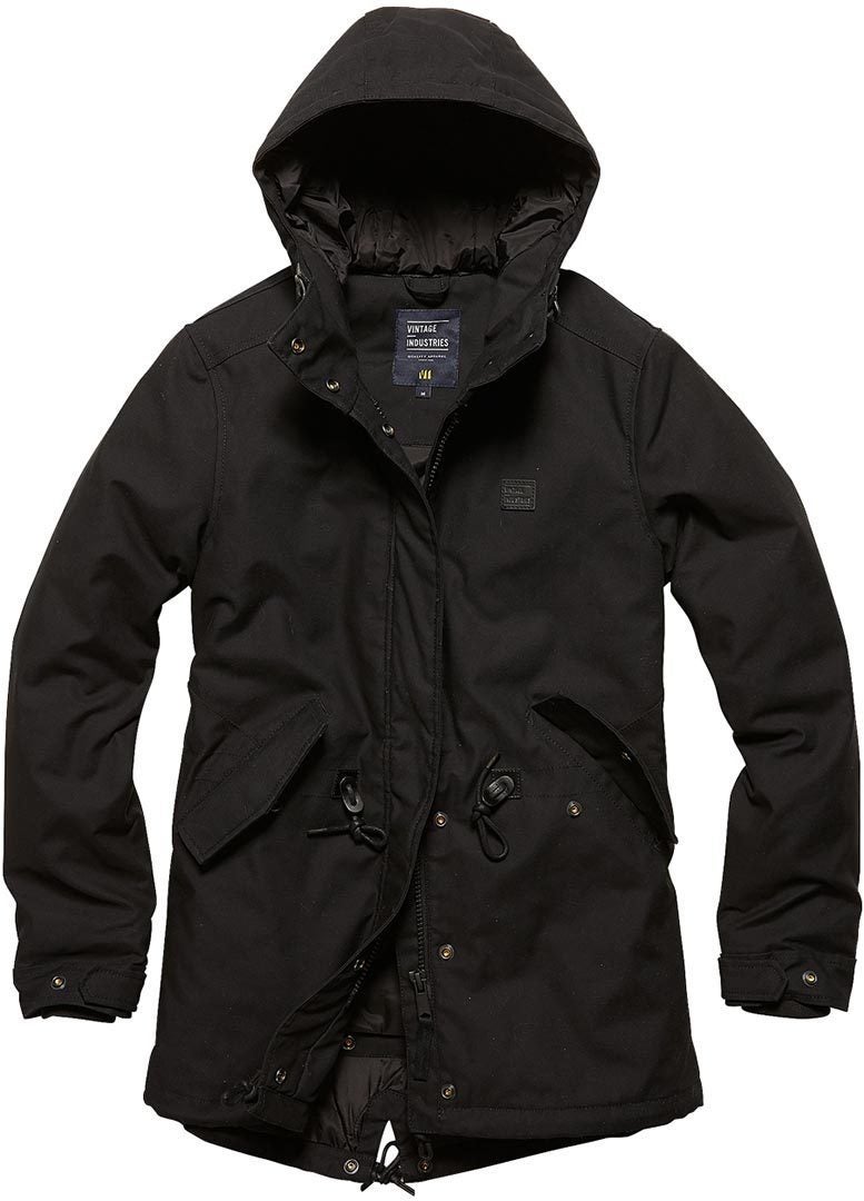 Vintage Industries Indy Parka Giacca donna nero M Figura 1