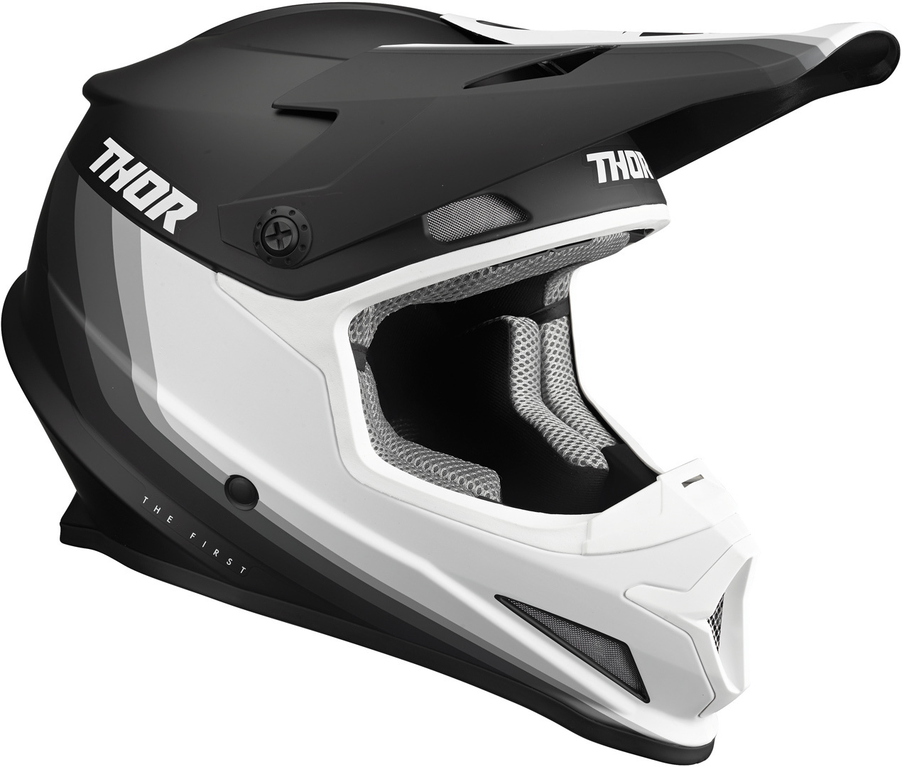 Thor Sector Runner MIPS Casco Motocross Bianco/nero M (57/58) Figura 1