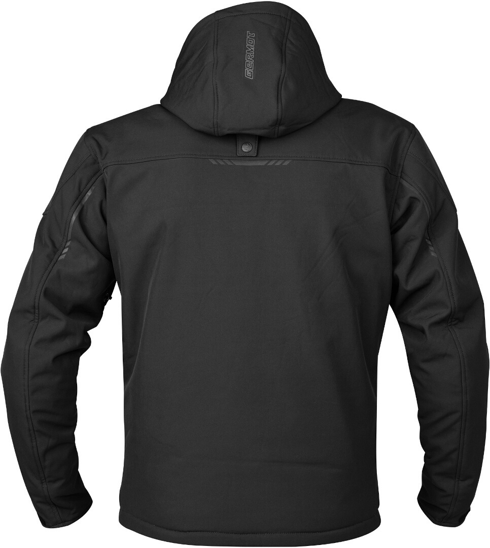 Germot Snake waterproof Motorcycle Softshell Jacket black L Figure 2
