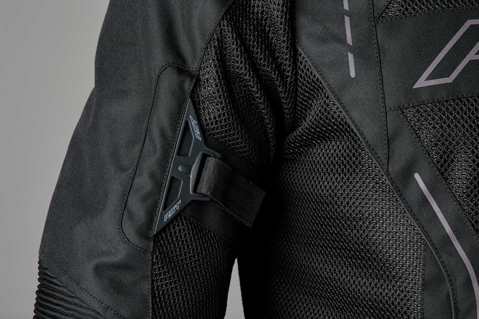RST S1 Mesh Jaqueta têxtil da motocicleta preto 5XL Figura 3
