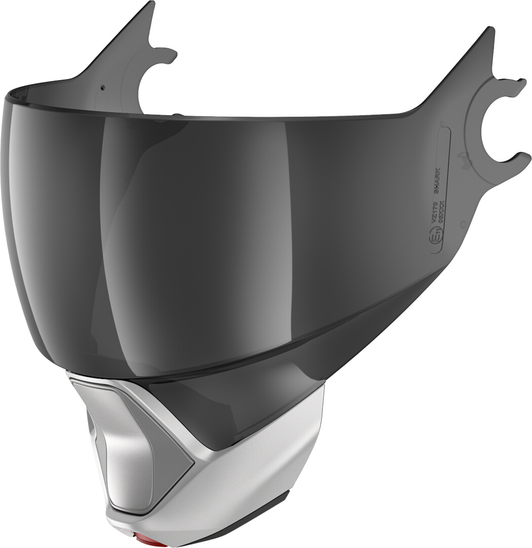 Shark Evojet Setul de perdea vizieră și bărbie nuanțat/gri deschis mat Figura 1