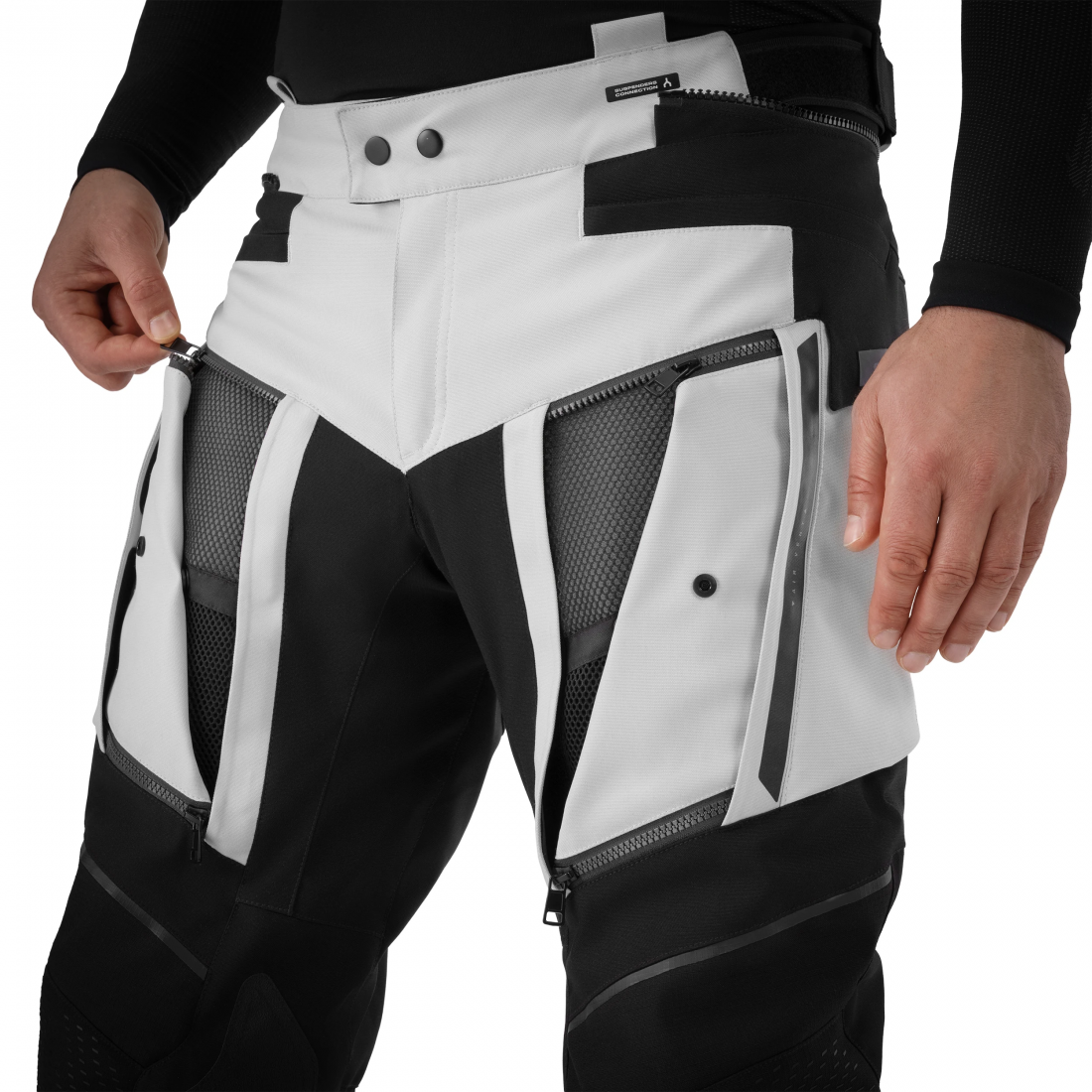 SHIMA Hero 3.0 Pantaloni tessili per motociclette nero/grigio M Figura 9