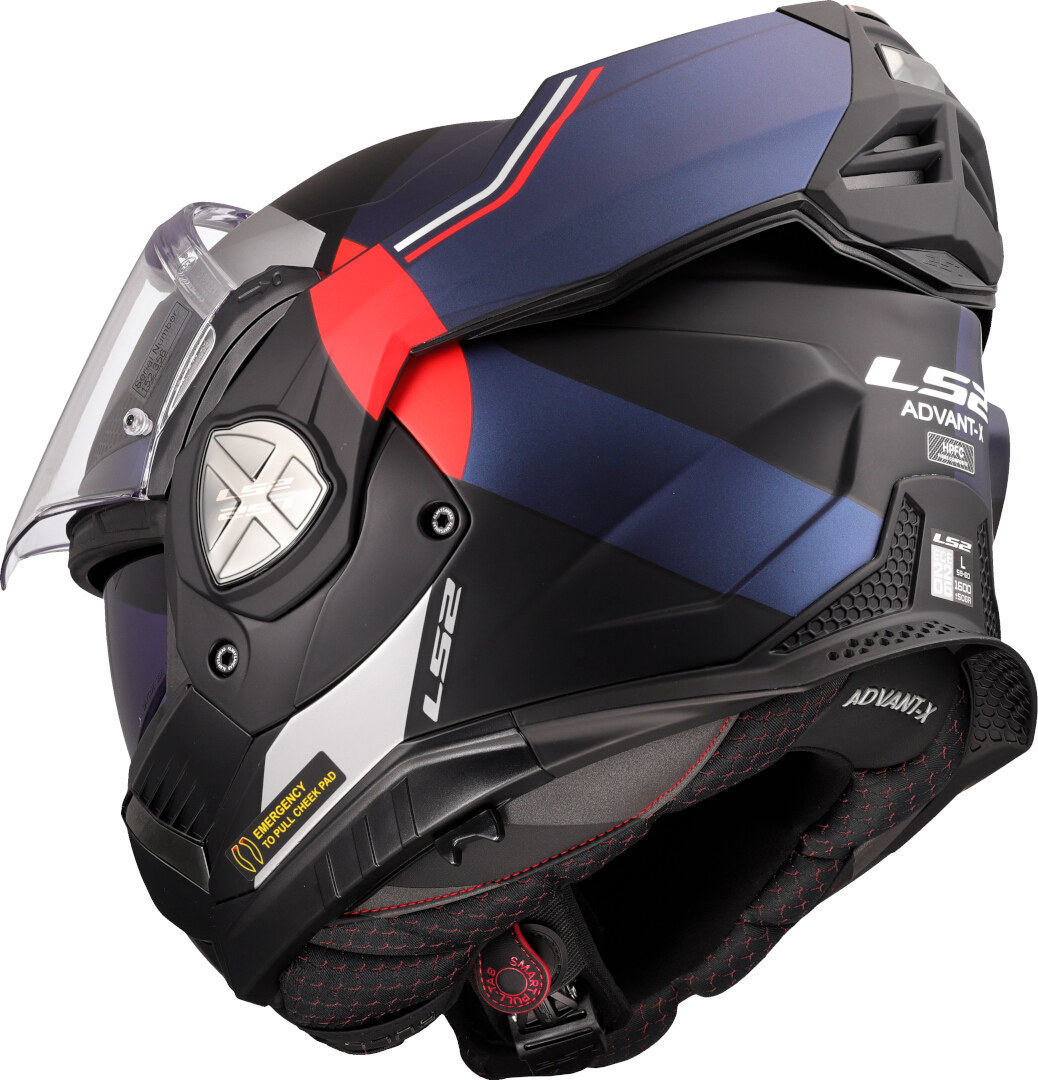 LS2 FF901 Advant X Ultra Helmet black matt/red/blue/white S (55/56) Figure 12