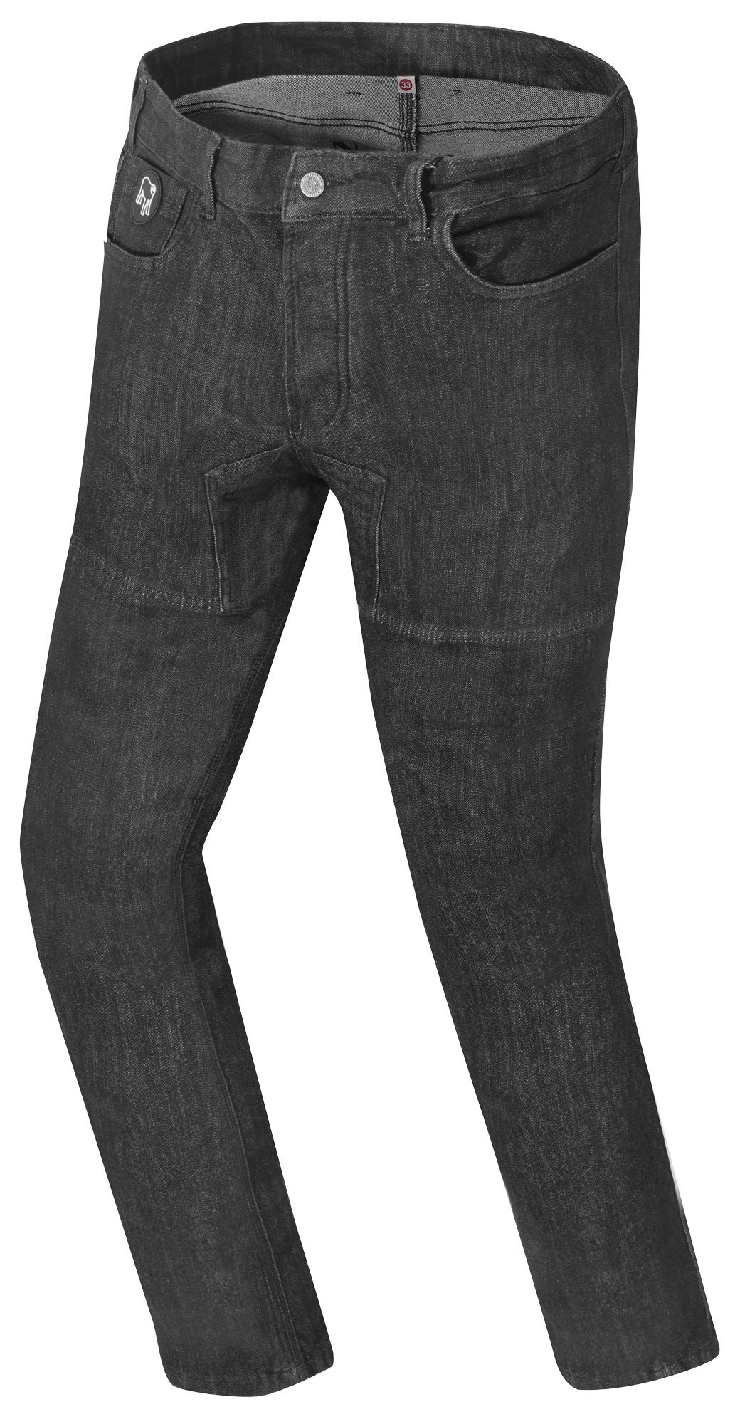 HolyFreedom 5 Pockets Motorcykel Jeans Sort 34/33 Figur 1