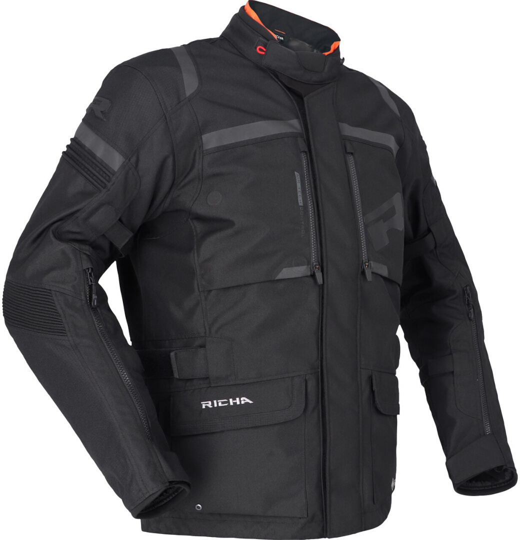 Richa Brutus Gore-Tex waterproof Motorcycle Textile Jacket black 6XL Figure 1